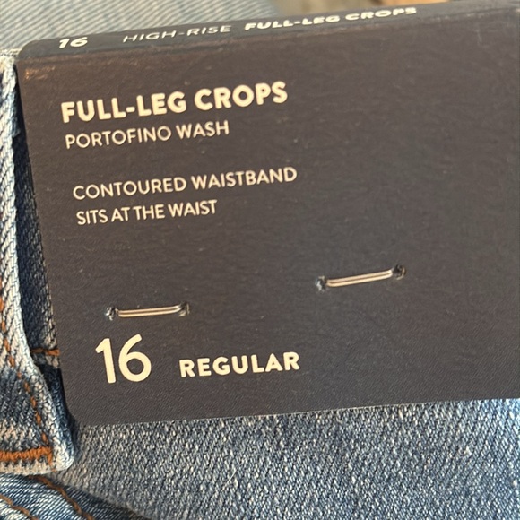 J. Jill Classic Blue Cropped Jeans - Picture 7 of 9